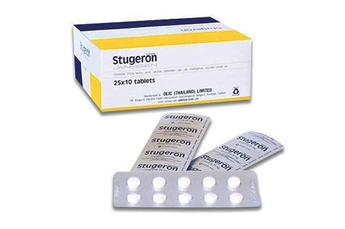 Thuốc stugeron trị rối loạn tiền đình