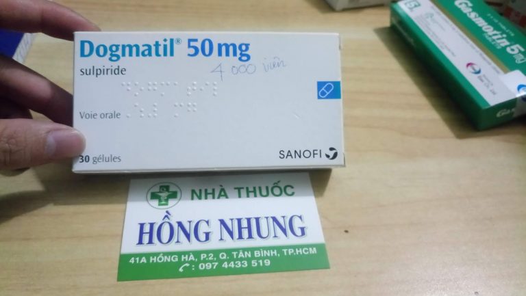 Thuốc dogmatil 50mg là thuốc gì? Công dụng và liều dùng hiệu quả nhất