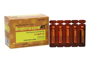 Thuốc Bromhexin dạng ống